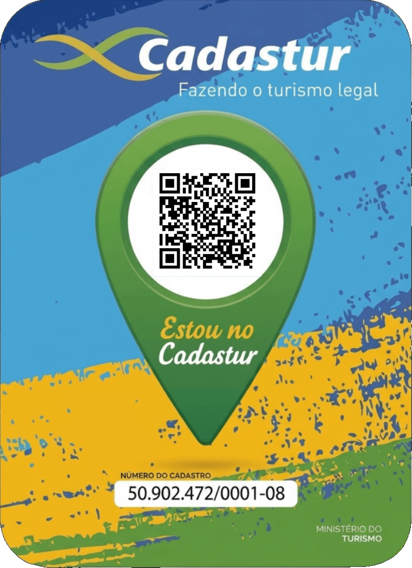 Selo CADASTUR CosmicAventura Travel