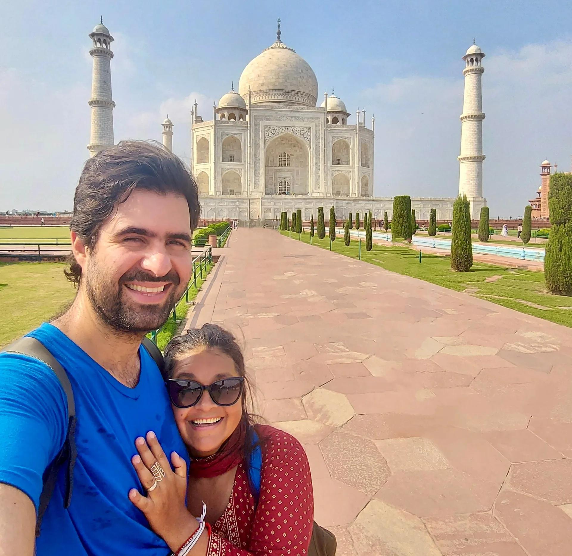 Visitando o Taj Mahal de Forma Independente