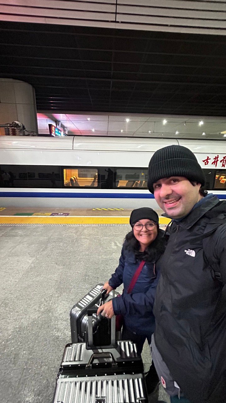Como É Viajar de Trem na China