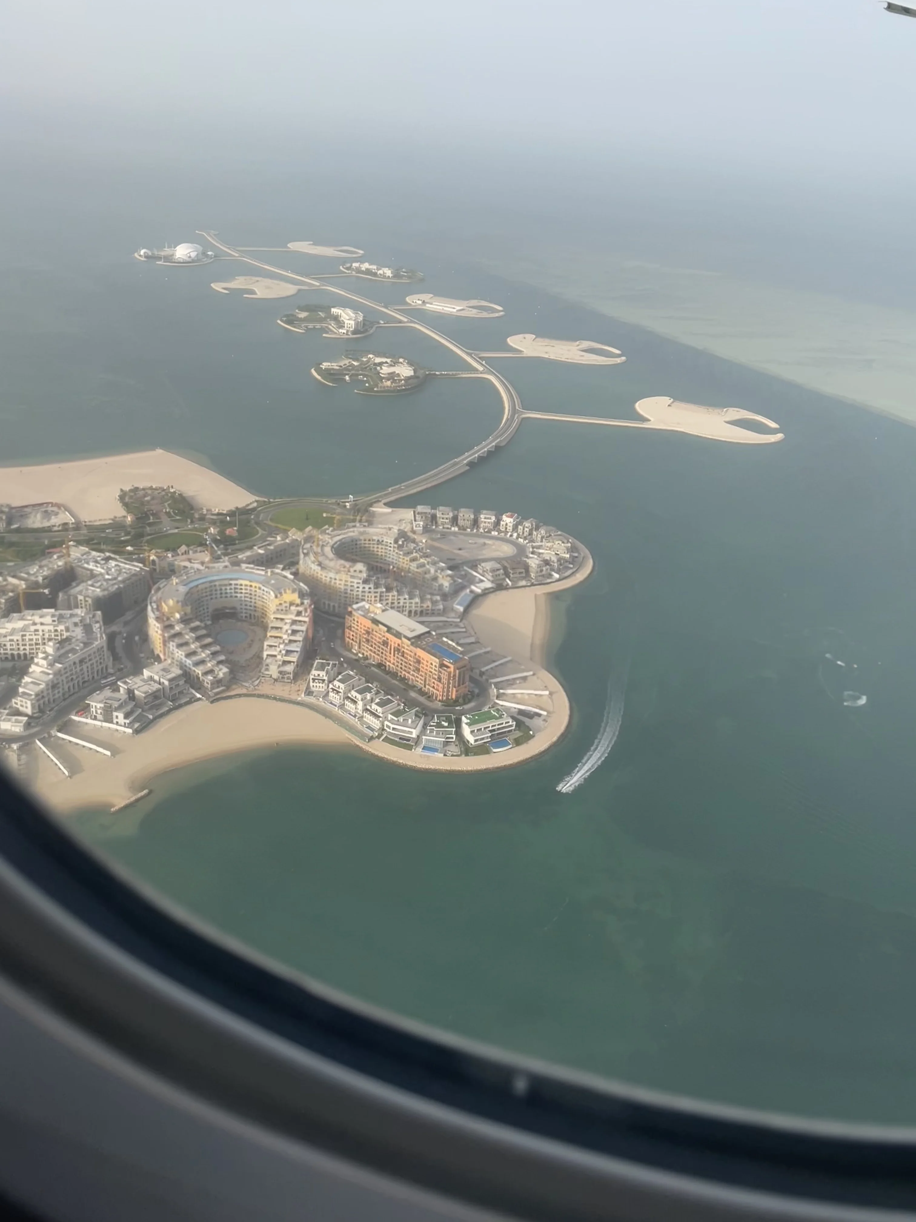 vista aérea The Pearl/Catar/Doha